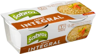Arroz cocido integral Sabroz