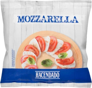 Mozzarella fresca de vaca Hacendado